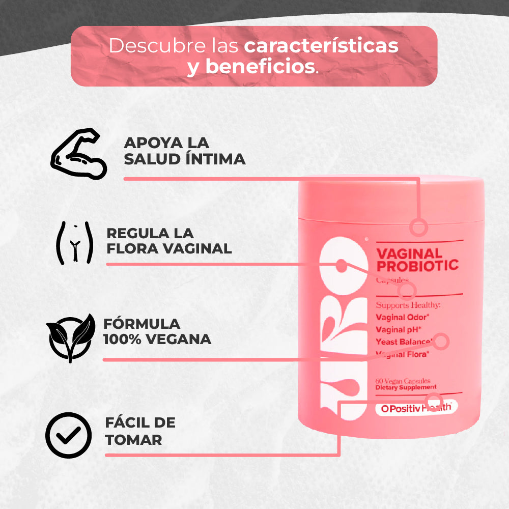 Salud Íntima Femenina: Probióticos Vaginales URO para tu Bienestar